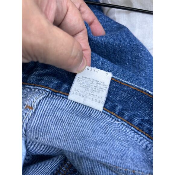 Levi's Vintage 80s 505 Straight Leg Mom Jeans Made in The USA Size 12 - Picture 10 of 10